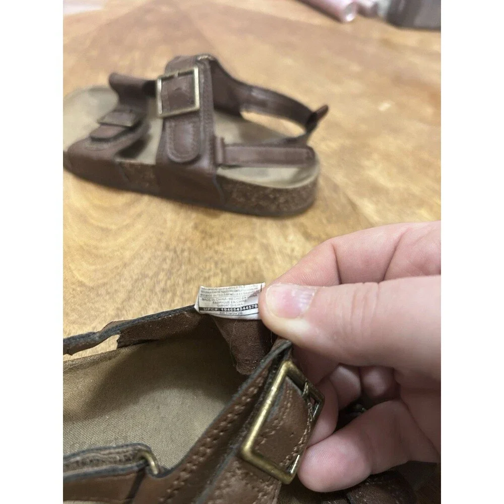 Boy/Girl OshKosh Toddler Brown Sandals CHILDREN TODDLER US SIZE 11M Trendy
